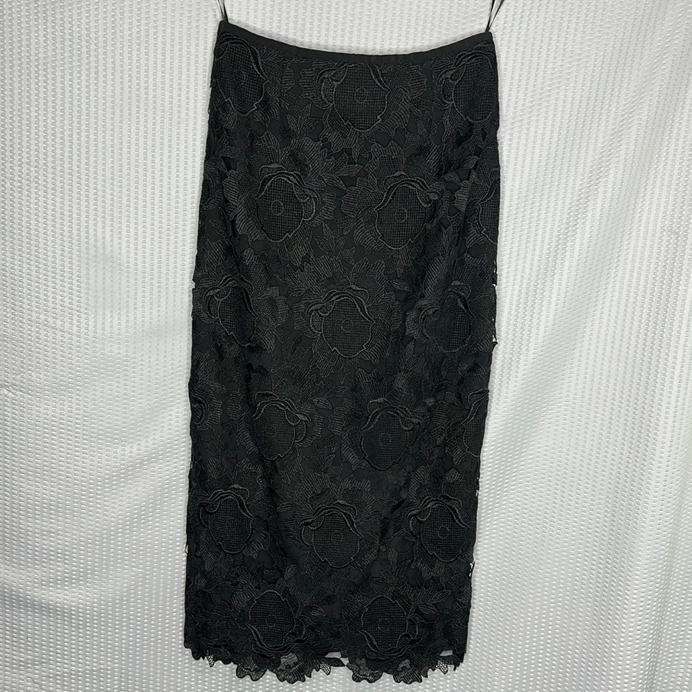 Black Lace Ted Baker Skirt size 1